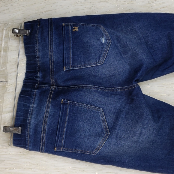 Grace and Lace Distressed Denim Jeggings - Picture 5 of 7